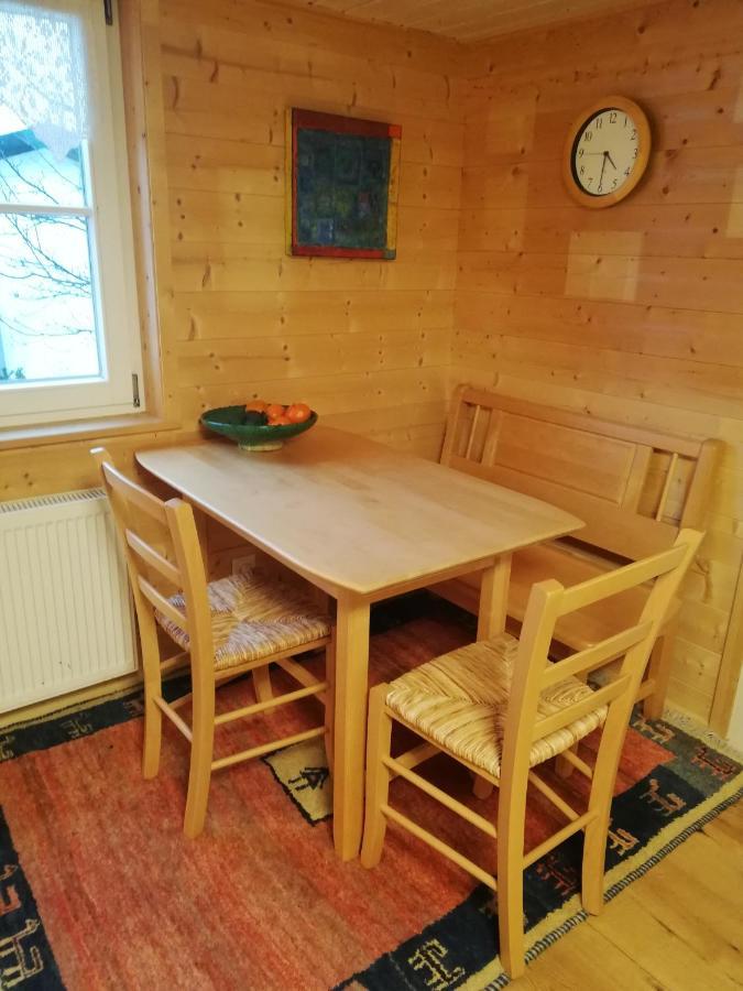 Gemuetliche Wohnung In Einfamilienhaus Alberschwende Eksteriør billede